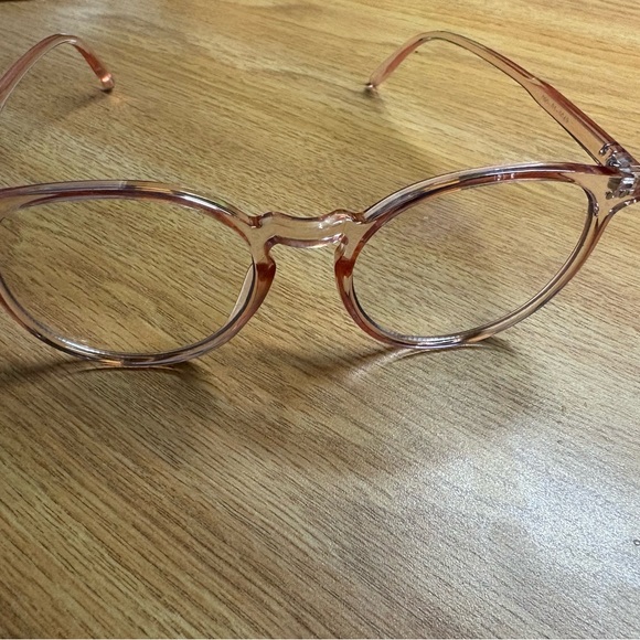 Accessories - Stylish Pink blue light Glasses